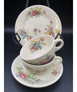 Hotel Benson Portland OR Restaurant Ware Bread Plate 1 Saucer 2 Cups - £14.05 GBP