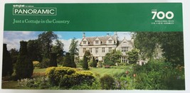 Springbok Panoramic 700+ Piece Puzzle Just a Cottage in the Country Comp... - £23.59 GBP