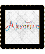 Candy Name Alexandra-Digital Kit-Jewelry Tag-Clipart-Gift Tag-Holiday-Di... - $37.50 MXN