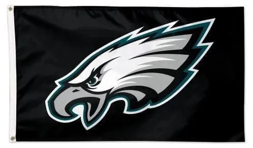 Philadelphia Eagles 3×5 Black Flag – NFL Team Banner - £13.92 GBP