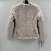 NWT LIVE &amp; LOTTIE Girls Reversible Cozy Puffer Jacket Pink Size 12 - £18.58 GBP