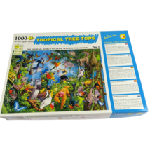 NEW- Tropical Tree-Tops 1000 pc jigsaw puzzle by James Hamilton - £14.20 GBP