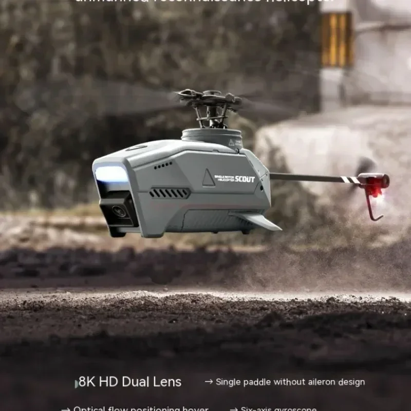 2.4g Cool L1 Rc Helicopter 4ch 6-Axis Gyroscope Single Paddle Helicopter Aerial - $49.93+