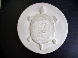 Round Concrete Turtle Mold 16"x2" Makes Stepping Stones For About $2.00 Each image 2