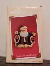 Hallmark Keepsake Ornament Jolly Old Kris Jingle Santa Claus Bell Christmas - £11.18 GBP
