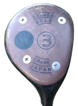 Crane Fairway 3 Wood Convex Sole Crn Ena Japan Graphite R Shaft Golf Club Rare - £39.53 GBP