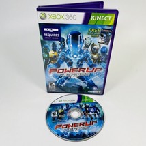 PowerUp Heroes (Microsoft Xbox 360) Case &amp; Disc Tested Kinect Ubisoft Av... - £7.53 GBP