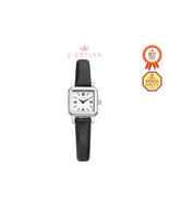 [J.ESTINA] NUOVOTEMPO Leather Wristwatch (JWT2LE2BF208WHBK0) Korean Brand - £256.53 GBP