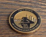 USN Navy Office Of Information East NYC Commanders Challenge Coin #896U - £19.45 GBP