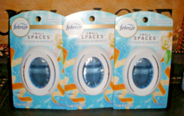 (3) Febreze Small Spaces Refresh And Energize - $19.57