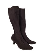 Vaneli Womens Brown Upper Calf Knee High Pull On Fashion Sock Boots Size... - $23.71 CAD