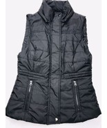 American Rag Puffer Womens Vest Sz M Black 2 Zipper Pockets - £16.47 GBP