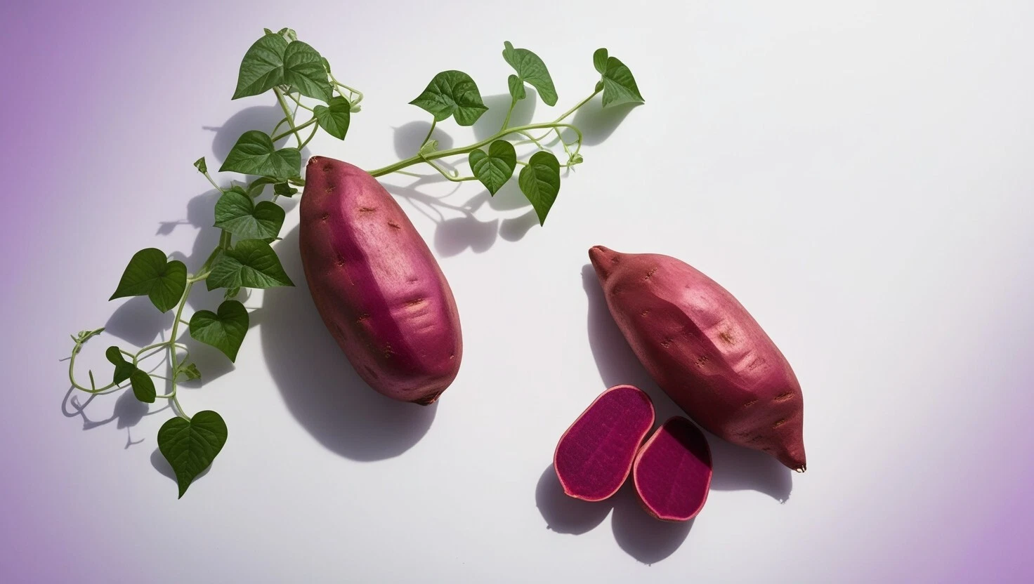 10 Purple Sweet potato Slips - Cuttings / Japanese Purple Sweet Potato P... - €32,73 EUR