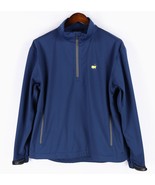 Masters Tech Quarter Zip Pullover Men&#39;s Size Small Blue 1/4 Zip - $83.90