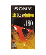 Sony: Hi Resolution e-180 VHS BLANK MEDIA - €8,73 EUR