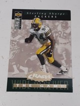 Sterling Sharpe Green Bay Packers 1994 Upper Deck Collector&#39;s Choice Gold Card - £0.78 GBP