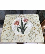 Pimpernel veriegated dutch tulip Placemats Cork Backed Set of 3 - $922.52 MXN