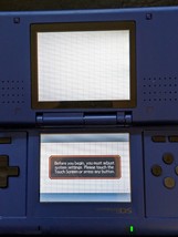 Nintendo DS Electric Blue Original Launch System NTR-001 Working AS IS - $28.70