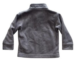 Columbia Toddler Fleece Jacket Gray Full Zip 2T Lightweight Warm image 5