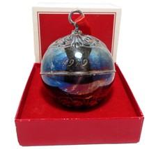 The 1979 Holly Ball by Reed & Barton Silver Plated Christmas Tree Ornament - £70.73 GBP