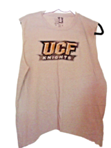 NCAA MY U UCF CENTRAL FLORIDA KNIGHTS BOY&#39;S L SOFT GRAY SLEEVELESS TANK ... - £11.56 GBP