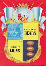1952 DETROIT LIONS VS CHICAGO BEARS 8X10 PHOTO FOOTBALL NFL PICTURE - $4.94