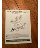 Original Ryobi TS1350 10&quot; Double Insulated Compound Miter Saw Operators ... - $187.90 MXN