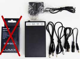 High Capacity External Battery for Panasonic GH2 GH3 GH4 Video 12000mAh (without - £43.43 GBP