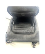 Vintage Fossil Crossbody Purse Black Leather Zipper Pockets 8x8 Basic Ba... - $510.51 MXN