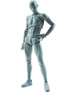 Bandai Figurine S.H.Figuarts Body Kun Male DX Set Grey Color Version - £63.65 GBP