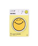 Yoobi SmileyWorld Giant Yellow Smiley Eraser - $34.86 MXN Yoobi SmileyWorld Giant Yellow Smiley Eraser - $34.86 MXN