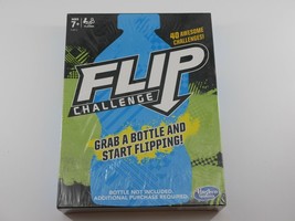Flip Challenge Water Bottle Board Game Hasbro 40 Awesome Challenges - £6.29 GBP