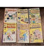Lot of 6 Vintage Richie Rich Comic Books Harvey Comics - $13.93 CAD