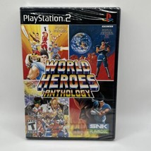 World Heroes Anthology - PS2 - Brand New | Factory Sealed | Fast Free Shipping - £29.85 GBP