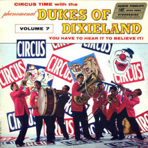 1958 Dukes Of Dixieland Circus Time V7 Bix Jazz Record Lp Album Southern Fried - £11.51 GBP
