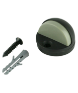 Everbilt Oil Rubbed Bronze Adjustable Floor Mount Doorstop Satin Chrome ... - $12.18 CAD
