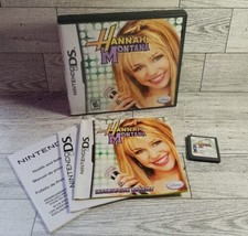 Hannah Montana Nintendo DS Game w/Case Game &amp; Instructions 2004 - £3.48 GBP