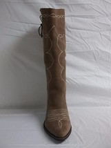 Reba Size 6.5 M Band Tan Leather Knee High Boots New Womens Shoes NWOB - £88.10 GBP