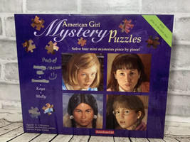 American Girl Mystery Puzzles 4 300-piece jigsaw set Kit Kaya Samantha Molly - £7.15 GBP