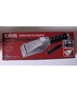 Totes Heated Auto Ice Scraper w/ Flashlight &amp; Squeegee 12V DC, 15ft Cord... - $12.32 CAD