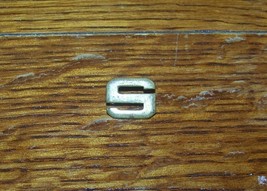 Wwii Monogram S Us Army Lapel Badge Pin - £4.72 GBP