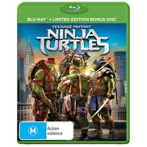 Teenage Mutant Ninja Turtles Blu-ray | Plus Ltd Edition Bonus Disc | Region Free - £12.07 GBP