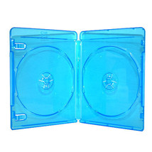 NEW 10 Blue Blu-Ray Disc Double DVD CD Case Movie Box - £21.20 GBP