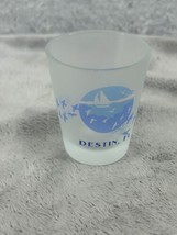 Destin, Florida Frosted Souvenir Shot Glass - £7.87 GBP