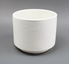 Gainey C-6 Matte White Architectural Pottery Planter Mid Century Modern - £137.45 GBP