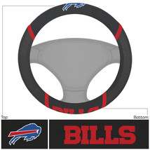 Buffalo Bills Steering Wheel Cover Mesh/Stitched - $1,043.65 MXN