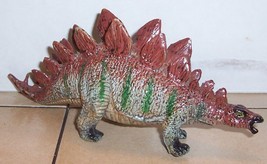 Vintage 90&#39;s Pretend Play 7&quot; Dinosaur Stegosaurus Figure VHTF Prehistoric - £10.96 GBP