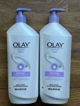 2 X Olay Quench SHIMMER Body Lotion Luminous Minerals Pump 20.2oz Jumbo ... - £194.22 GBP