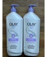 2 X Olay Quench SHIMMER Body Lotion Luminous Minerals Pump 20.2oz Jumbo ... - £194.69 GBP