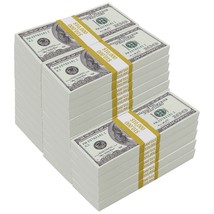 $250,000 2000 Series BLANK FILLER Prop Money Stacks - $249.99